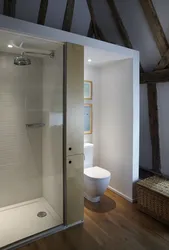 Як падзяліць туалет з ваннай фота