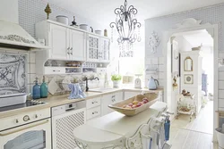 Chic style in the kitchen interior