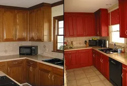 Renovation Of Kitchen Facades Photo