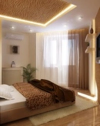 Спальня г образная дизайн