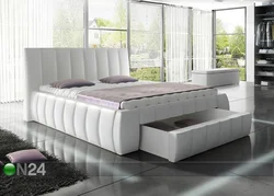 Photo of upholstered furniture for the bedroom