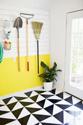 How to paint a bathroom floor photo