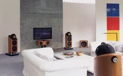 Living Room Design With Speakers