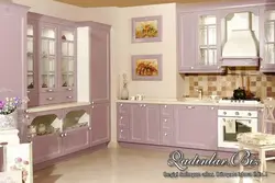 Kitchen color lavender photo
