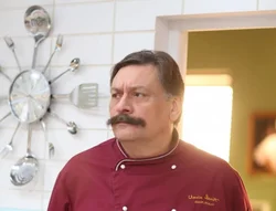 Photo of the chef from the kitchen