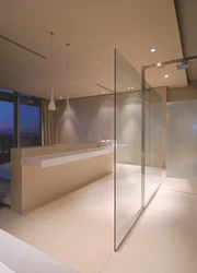 Glass bathroom photo