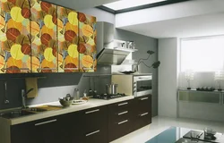 Self-adhesive wallpaper for kitchen walls photo