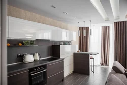 Mocha-Colored Kitchen Photos In The Interior