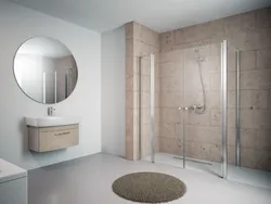 Bathroom with drain design