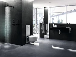 Ванная комната с трапом дизайн