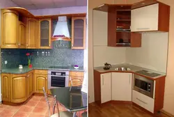 Бюджетный кухонный гарнитур для маленькой кухни фото