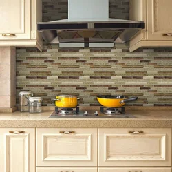 PVC tiles for kitchen walls photo