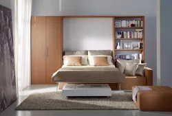 Bedroom Design With Transformable Bed