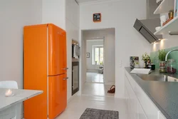 Haier Refrigerator In The Kitchen Interior