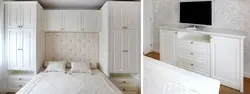 Дызайн спальні шафа камода ложак