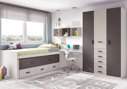 Bedroom set for a boy photo