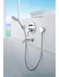 Built-in bath mixer photo