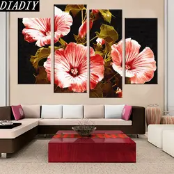 Paintings for living room interior flowers