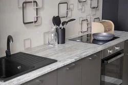 Сосна бискайская столешница фото в интерьере кухни