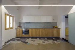Kitchen Living Room Floor Tiles And Laminate Photo