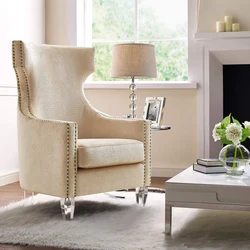 Lightweight armchairs for the living room photo