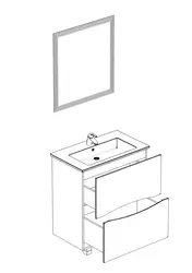 Bathroom cabinet photo dimensions