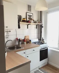 Photo of kitchen remodel in apartment