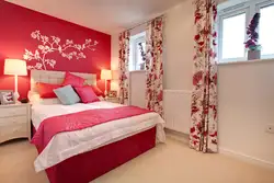Flower Bedroom Design Photo
