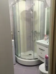 Xruşşev fotoşəkilinin vanna otağında duş kabini