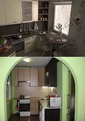 Kitchen renovation before and after real photos