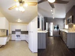 Ремонт кухни до и после реальные фото