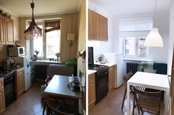 Kitchen renovation before and after real photos