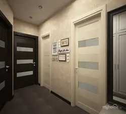 Дизайн дверей в прихожей и коридора фото