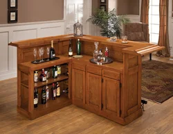 Wooden Bar Counters For The Kitchen Photo
