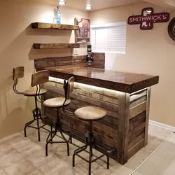 Wooden Bar Counters For The Kitchen Photo