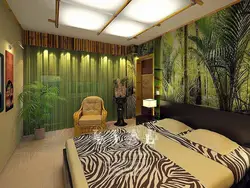Bamboo In The Living Room Interior