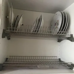 Dish dryers in the kitchen photo
