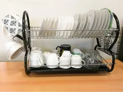 Сушилки для посуды на кухне фото
