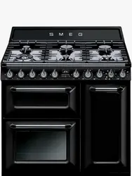 Modern gas stoves for the kitchen with oven photo