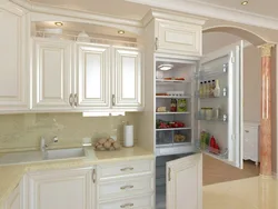 Kitchen pearls in the interior photo