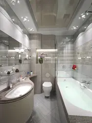 Design Of A Small Bath With Suspended Ceilings