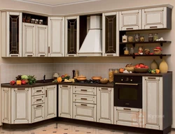 Corner kitchens from photo manufacturers