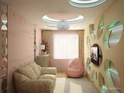 Bedroom design with a child in Khrushchev