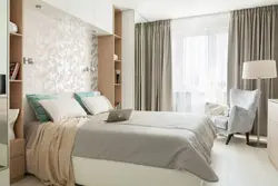 Curtains For A Small Bedroom In A Modern Style Photo Design