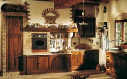 Кухня старога дома фота