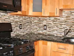 Photo Of Kitchen With Stone Panels