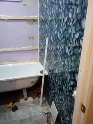 Xruşşev Fotoşəkilində Plastik Panellərdən Hazırlanmış Vanna Otağı