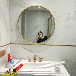 Photo Of A Bathtub With A Mirror