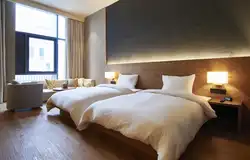 Интерьер спальни как отель
