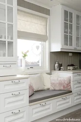 Kitchen Design With Drawers By The Window